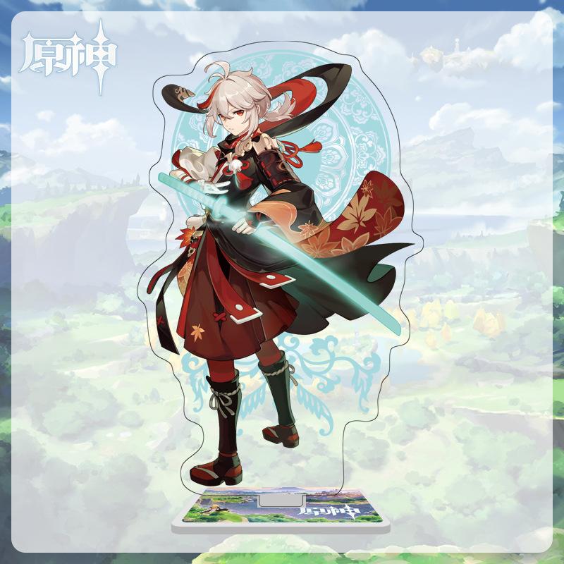 16cm Height Acrylic Large Stand-up Display Featuring Characters From Mondstadt and Liyue In Genshin