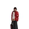 Cute dachshund double-sided plush scarf polka dot autumn and winter scarf warm original scarf