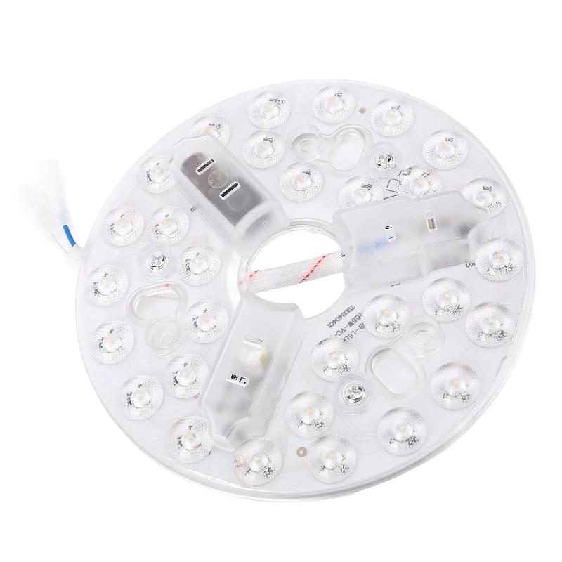 1Pcs Ceiling Fan Led Light 110V 220V 3000K 4200K 6500K 5.3 Inch Led Light Retrofit Kit 3 Color Dimmable Memory Function For Home