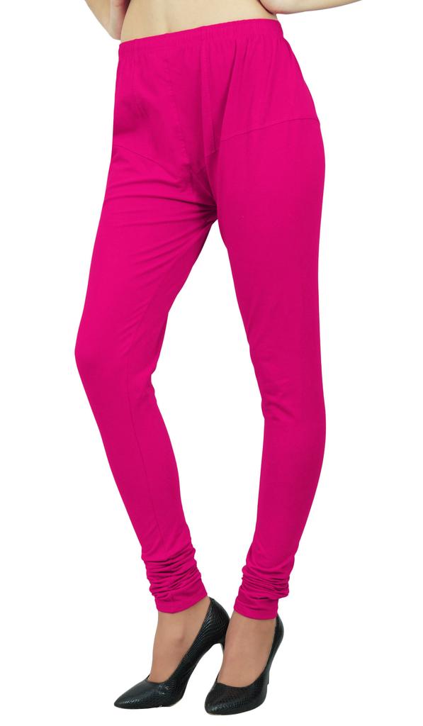 Atasi Women's Full Length Soft Cotton Leggings Stretchy Bottom Pants Free