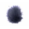 WJ-LM Windjammer (Size M, Set of 3) Made In Japan, Windscreen for Lavalier Microphones (Dark Gray)