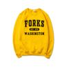 Twilight Sweatshirt Forks Hoodie Team Edward Crewneck Sweatshirts Twilight Inspired Pullover Women Graphic Hoodies Casual Tops