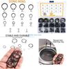 B0KB 4mm 28 Circlip Rings Assortment Set Precisions Retaining Rings Simple Installs