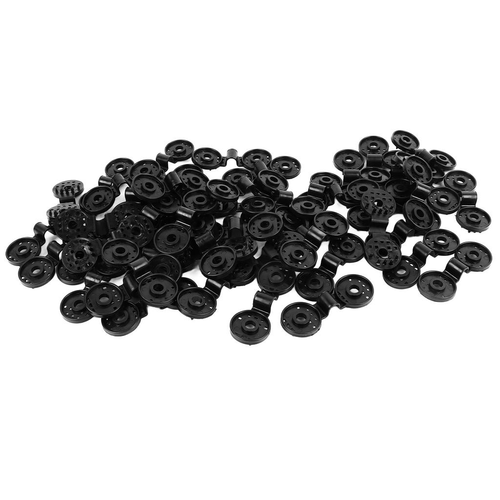 50Pcs Shade Cloth Plastic Clips Easy Installation Sunshade Net Clips for Greenhouse Outdoor Garden