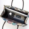 Jacquard Quilted Square Tote Bag M