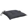 Chair Cushion 2 Pcs Anthracite 50 X 50 X 7 Cm Oxford Fabric