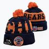 49er Team 2025 Autumn/Winter Wool Pom-Pom Knit Hat - Warm Embroidered Couple Style