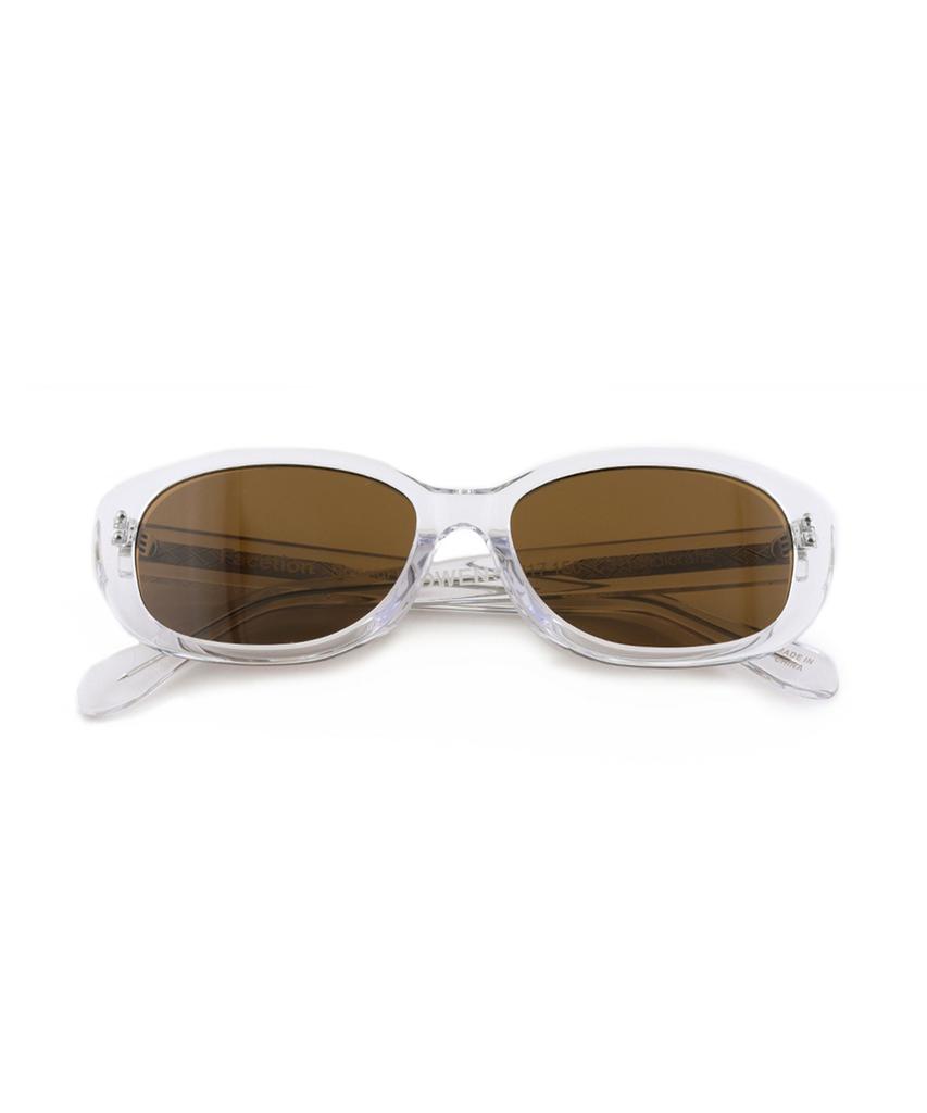 Peisyeon Acetate Oversized Oval Owen Sunglasses (C3)