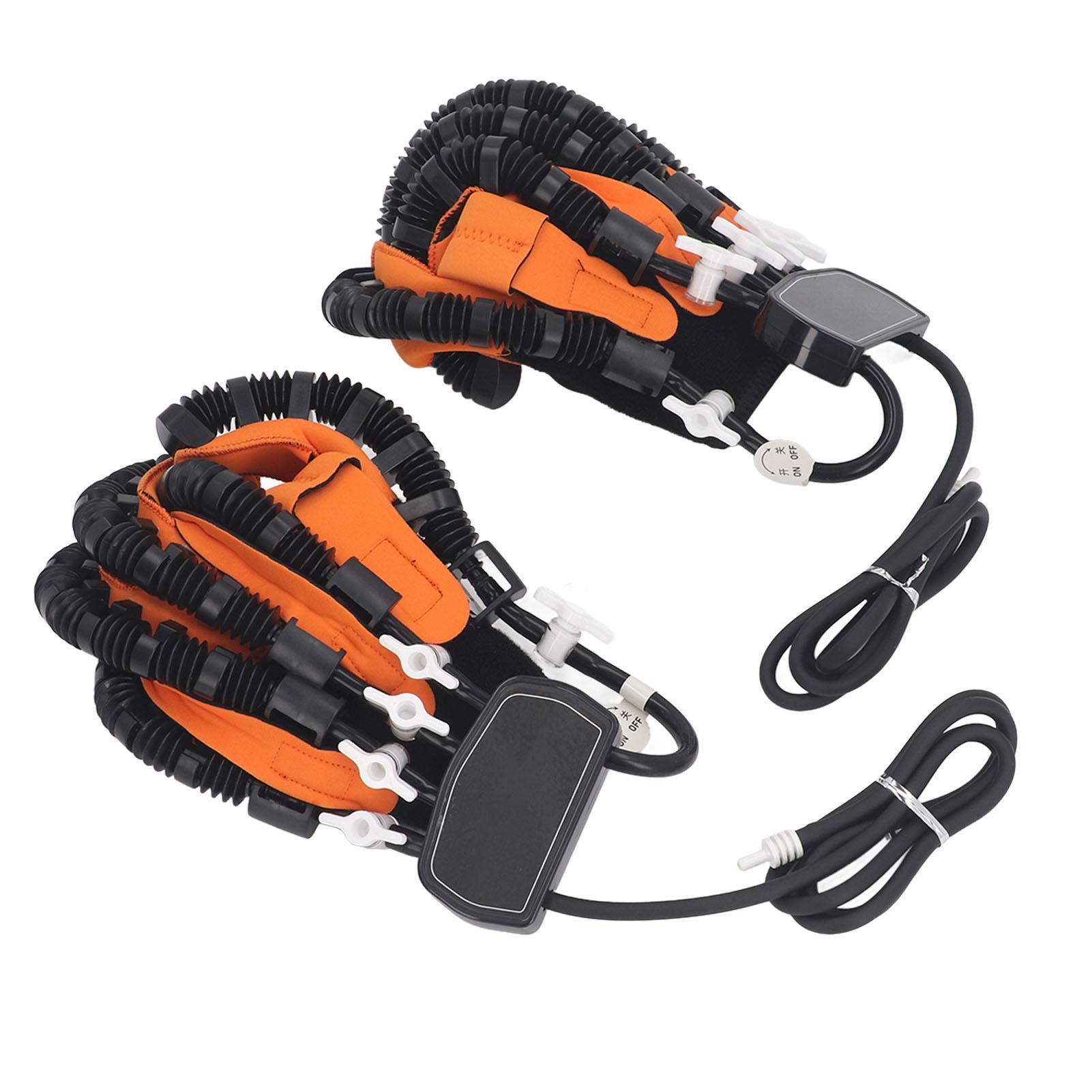 

Левый правый палец реабилитации тренажер робот перчатки пневматические перчатки робота для инсульта XL