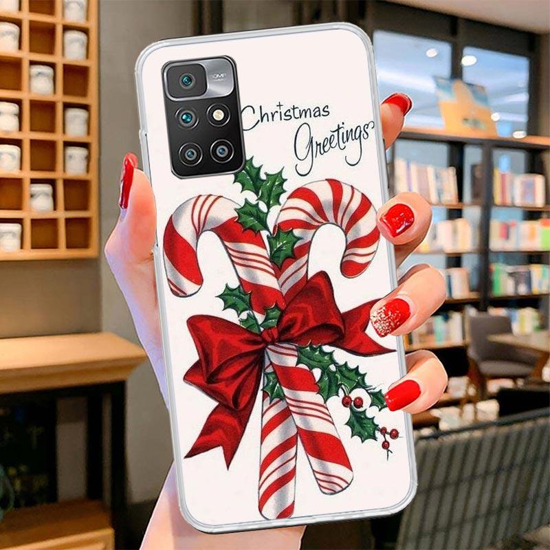 Christmas Santa Claus Present Cover Phone Case For Xiaomi Poco F7 Ultra X7 X6 X5 Pro M7 Redmi 15C 15 13C 13 12C 12 10C 10 9A 9C
