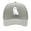 Playful Samoyed Companion Art Portra Hip Hop hat Fashion Outdoor Sports Sandwich Baseball Cap