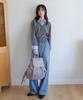 Yuppe Pocket Nylon Backpack_Light Gray