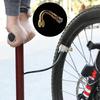 Bicycle Motorcycle Valve Metal Inflation Extension Tube 45 ° Elbow Inflation Valve Extension Rod