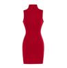 Trendy High-Waisted Sleeveless Dress: Elastic Waist, Elegant, Hip-Hugging Skirt - Early Spring 2026 Style for Women