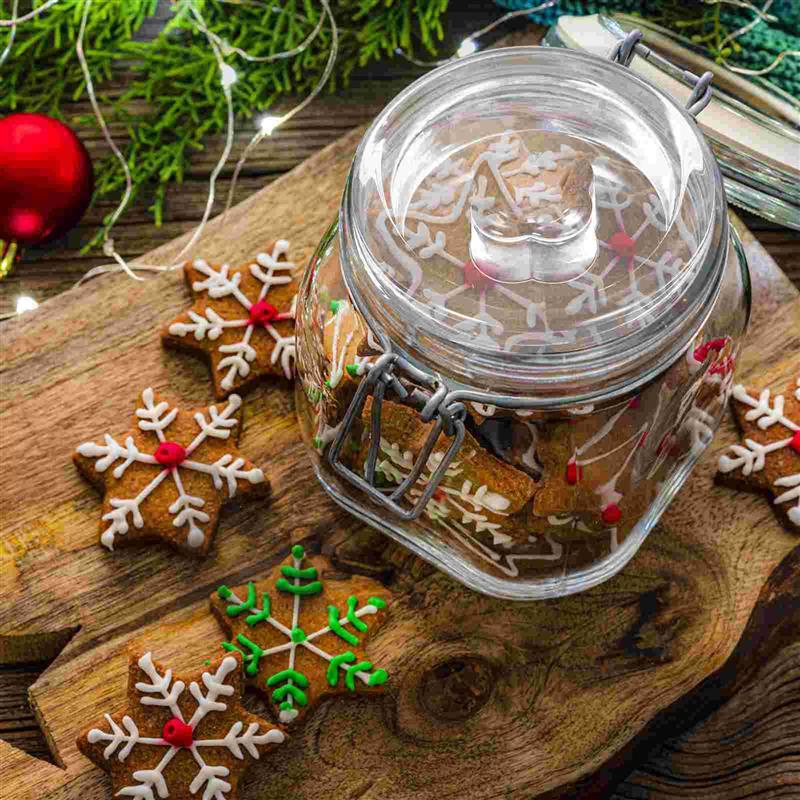 Fermentation Weight Glass Fermentation Weight Fermenting Lid Wide Mouth Jars Wide Mouth Fermentation Weight Fermenter Clear 7X7X2.5CM