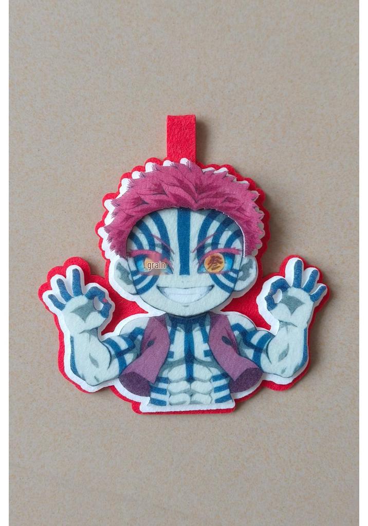 Demon Slayer Handmade Felt Ornament Keychain