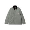 FW23 Detroit Jacket Classic Vintage Letter Logo Patchwork Corduroy Collar Design Distressed Loose Casual Detroit Jacket I027357-1QC-3K