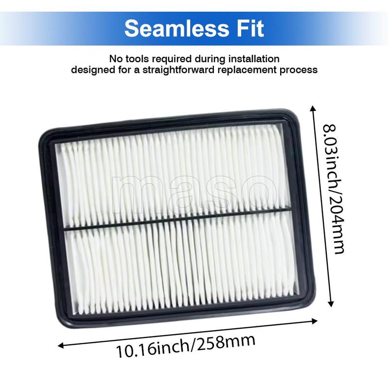 Car Engine Air Filter For Honda Accord Crosstour Acura TL TSX 3.5 L V6 2008 2009 2010 2011 2012 2013 2014 17220-R70-A00