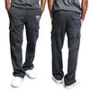New Men's Straight Design Sense Niche Overalls Drawstring Multi-pocket Sports Casual Pants