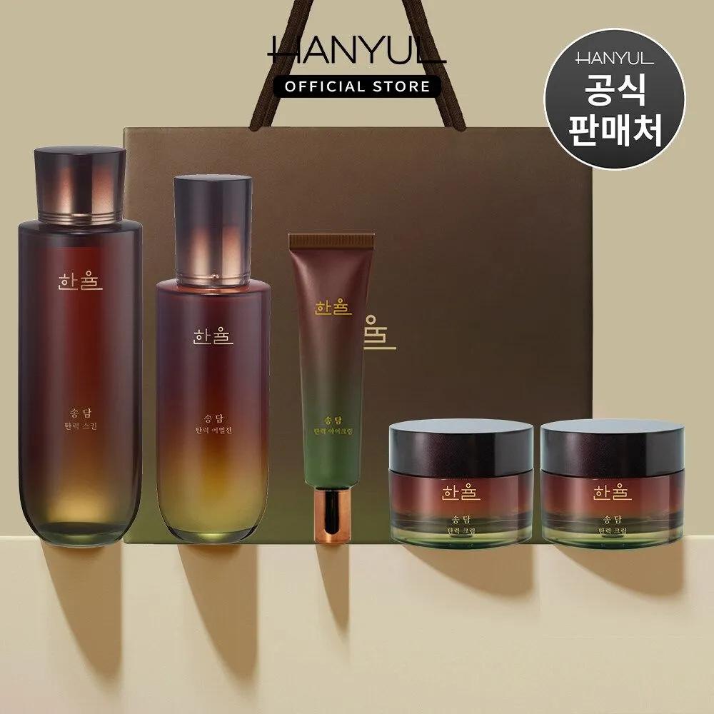 Hanyul Songdam Elasticity Basic 5-Piece Set (Skin + Emulsion + Eye Cream + 2 Creams)