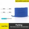 Fashion No Tie Shoe laces Elastic Laces Sneakers Flat Shoelaces without ties Kids Adult Quick Shoe lace Rubber Bands for Shoes