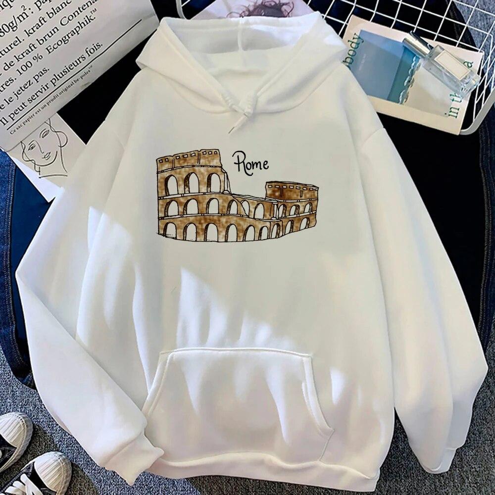 Italy Hoodies Women Anime Anime Long Sleeve Top Sweater Hoddies Women Streetwear Sweatshirts Unisex