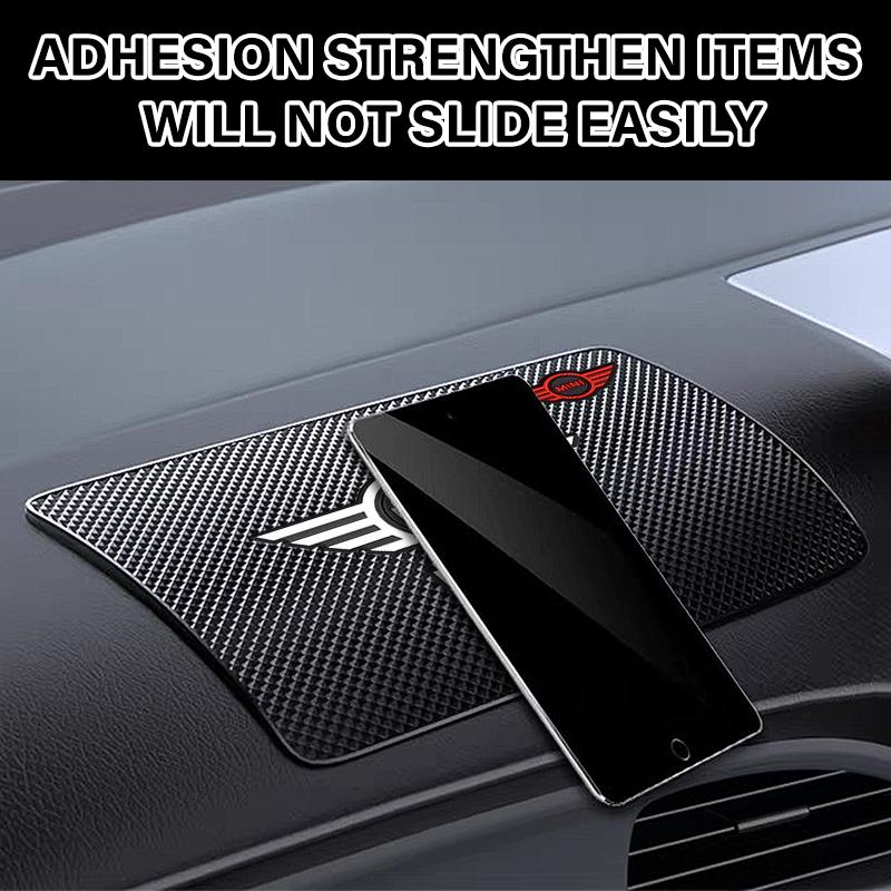 1Pcs Car Anti Slip Mat Phone Holder Non-Slip Pad Car Accessories For MINI Cooper Fridge One S F56 R57 R58 R60 JCW Countryman Clubman