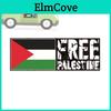 Free Palestine Autoaufkleber Großhandel Dekorative Aufkleber für Autokarosserie Anpassbares Design