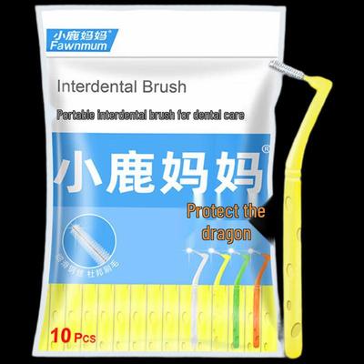 L-shaped Interdental Brush