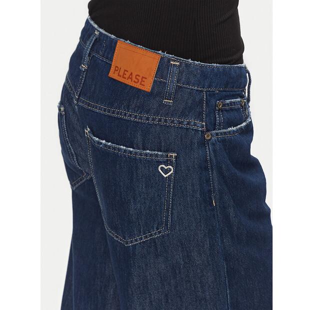 Jeans Please P2O2CQZNRM Blue Wide Leg