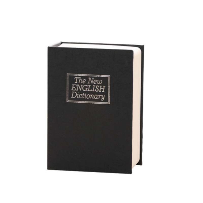 Piggy Bank Dictionary Mini Safe Box Book Money Hidden Secret Security Safe Lock Cash Money Coin Storage Jewellery Key Locker
