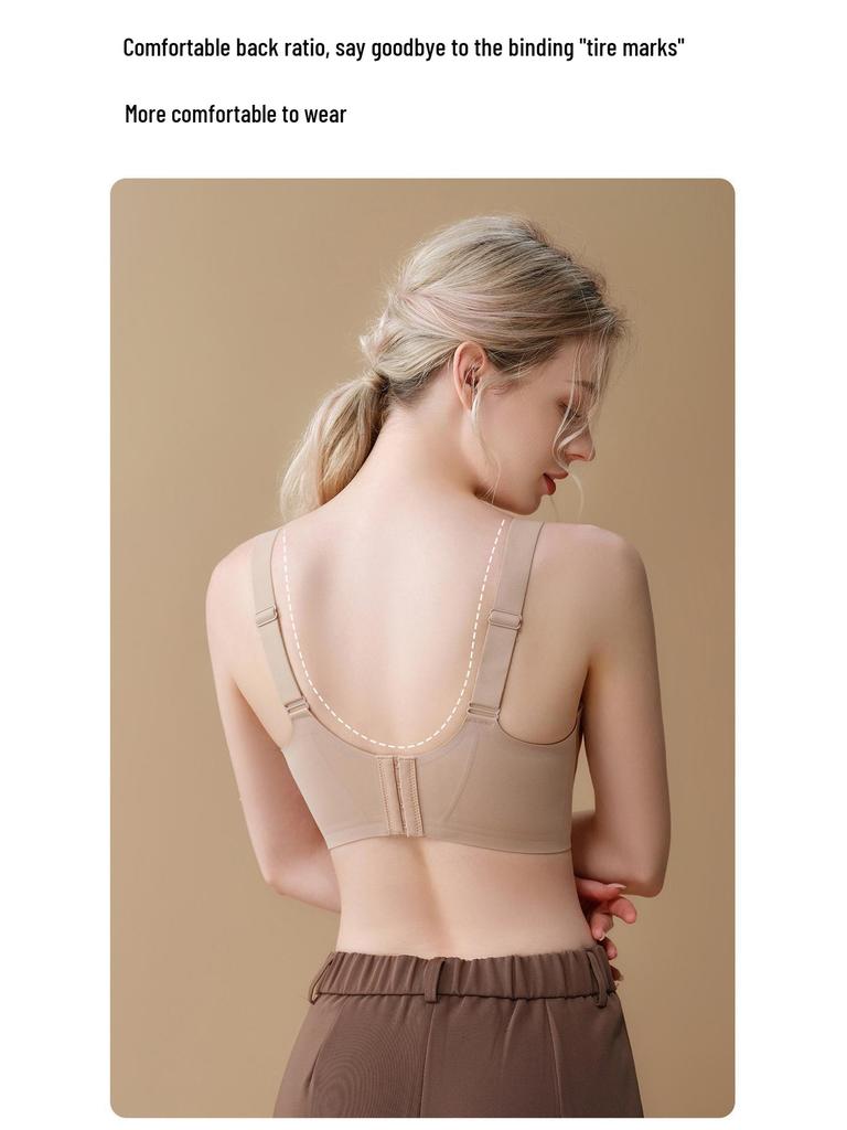 Reggiseno Push-Up in Pizzo per Seno Abbondante - Supporto Laterale, Anti-Rilassamento, Sollevante, Taglie Forti
