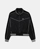 Badblood Dark Classic Pinstripe Track Jacket - Black