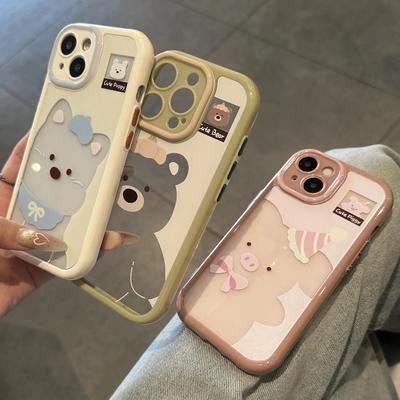 Cute and High Appearance Level  Suitable for IPhone 16 Phone Case IPhone 15 Protective Case  14 Soft Case  13 Cute Pet  12 Transparent