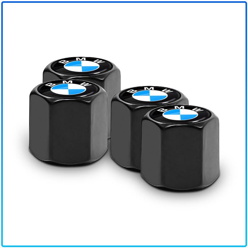 Fashion Car Tire Valve Caps with Car Badge Keyring Keychain Set For BMW M Performance 1 3 5 7 Series M3 M4 M5 M6 X1 X3 X5 X6 X7 E30 E34 E36 E39 E4