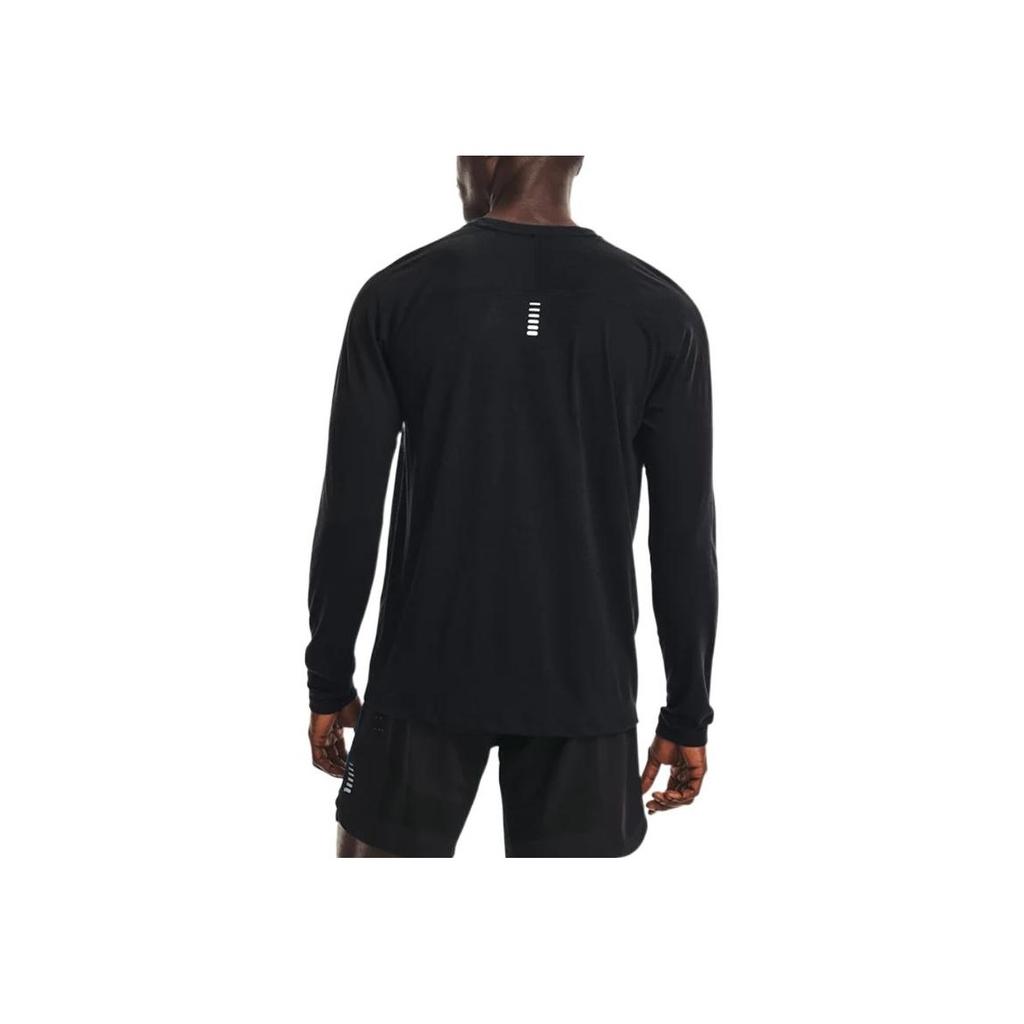 Under Armour Logo Solid Color T-Shirt Men Tops Black 1370322-001