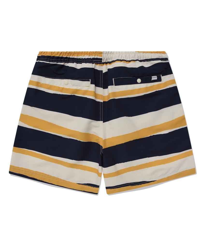 COVERNAT Hot Summer Striped Resort Shorts Navy