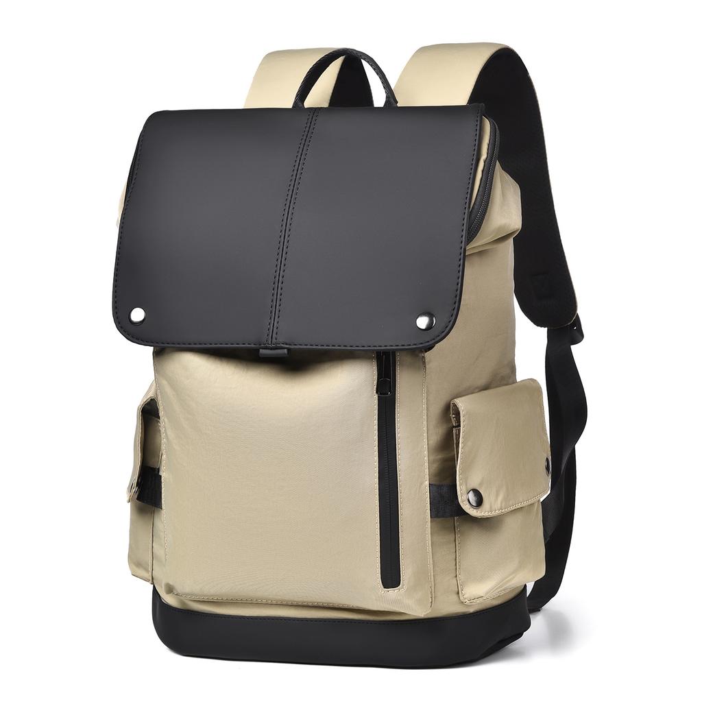 Schoolbag Commuter Backpack Men's Large Capacity Business Travel Laptop Backpack Lightweight Travel College Student School Bag