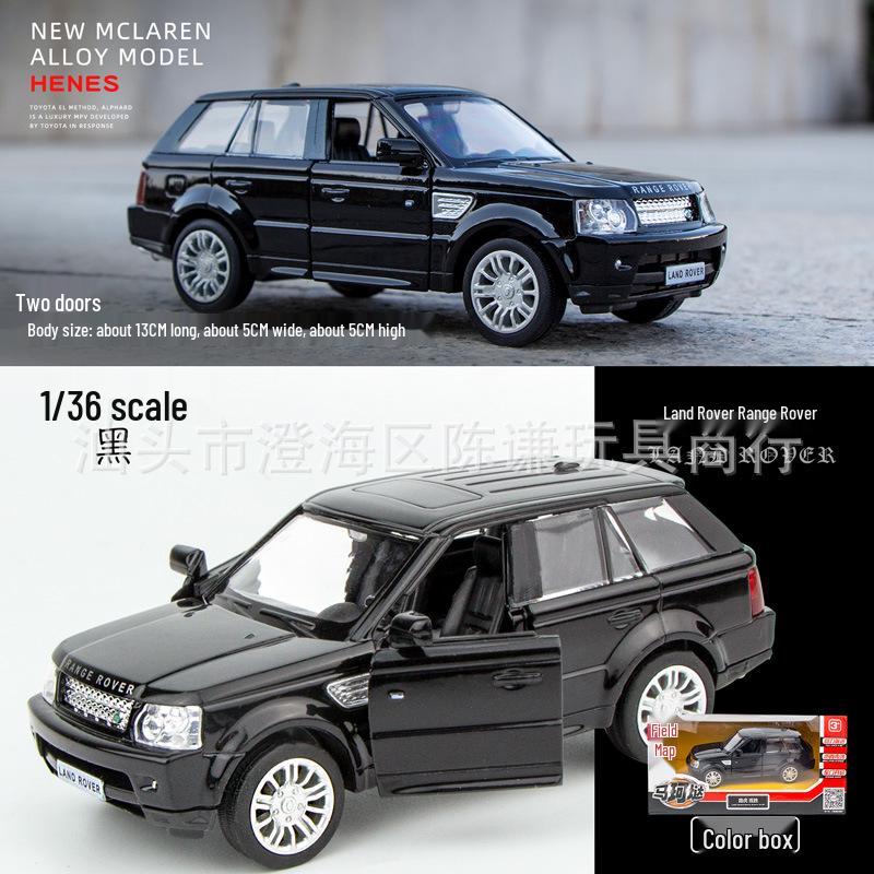 Mercedes-Benz G63 Alloy Land Rover & McLaren Pull-Back Metal Toy Car Set for Kids