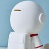 Creative Astronaut Piggy Ornament Coin Box Statue Sculpture Saving Pot for Home Decor