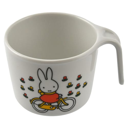 Endo Shoji (Endo Shoji) Kanto Plastic Industry Children's Tableware "Miffy" Milk Cup M-1300C Melamine RMLC601