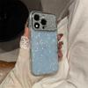 Glitter Resin Shell Case IPhone 17 Pro 16 15 With Seashell Stylish Protective Cover Women