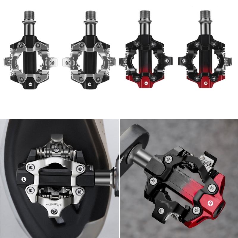 Premium Mountain Bike Pedals Smooth Design High Performances Cycling Pedals Set Corrosions Resistant for Alls Terrains