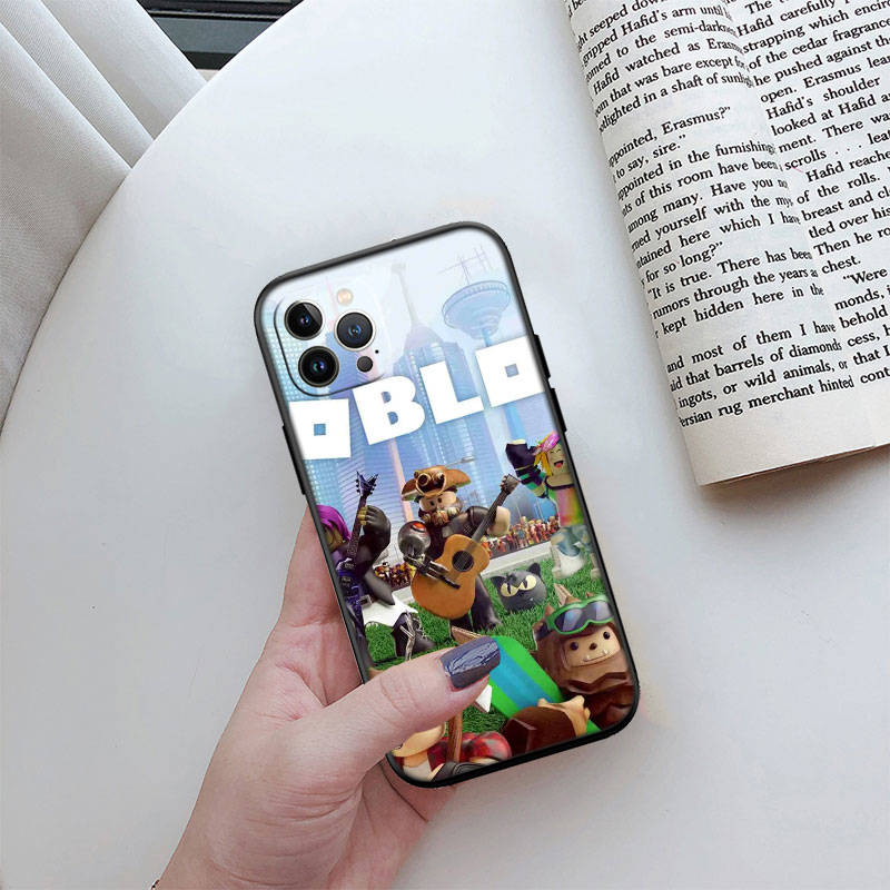 IR21 R-Robloxs Phone Shell Case for Redmi Note 12 12S 12C 13 13C 13R 14 14S 14R 14C Pro Max Plus A3 A3X A4 A5 11A 13X