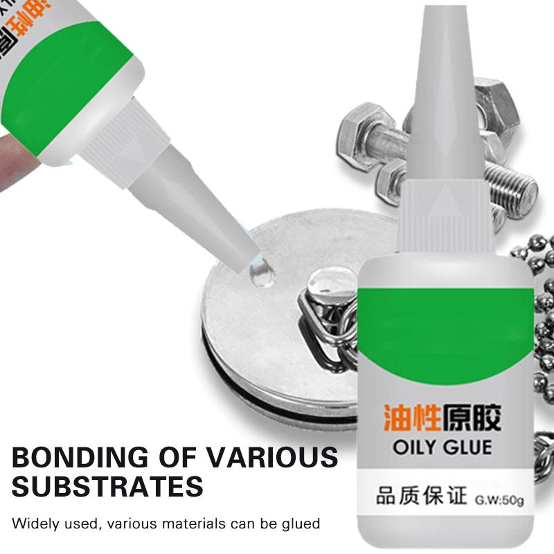 50g Strong Super Glue Universal Welding Tree Frog Oily Glue Gel Plastic Wood Rubber Tire Metal Repair Sealers Multifunction Glue
