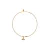 Collana Spilla di Sicurezza Ciondolo Saturno Lucrece Relief Unisex Oro 63030006-02P131