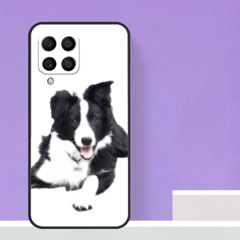 Border Collie Dog For Samsung Galaxy M55 M15 M13 M33 M53 M20 M30s M31s M12 M32 M52 M11 M51 M14 M34 M54 Case