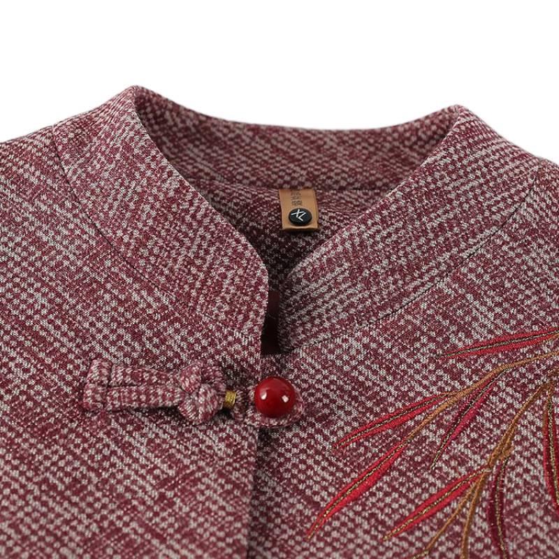 Elegante Frühlingsjacke für Frauen mittleren Alters und ältere Frauen: Omas kurzer Mantel, Perfekt für Mamas Frühlings- & Herbstgarderobe