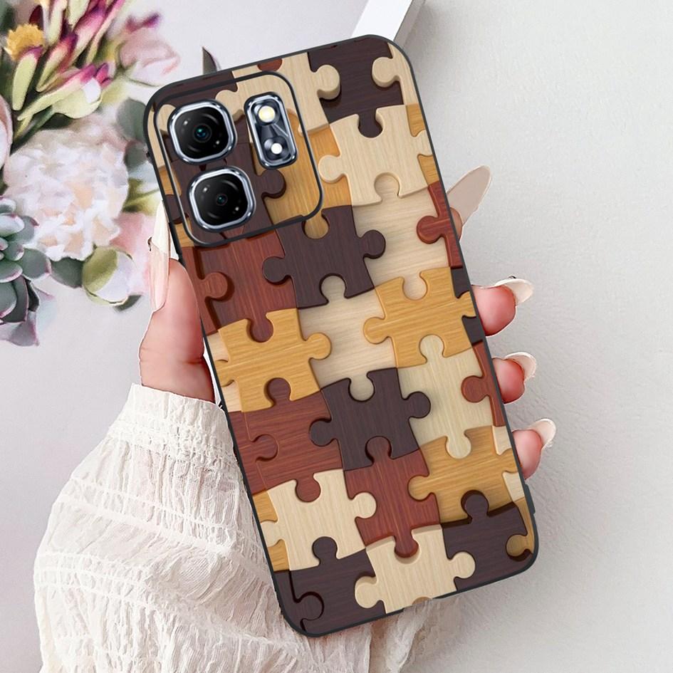 For Infinix Hot 50i Case X6531 New Fashion Flower Love Heart Pattern Soft Silicone Cover For Infinix Smart 9 Smart9 X6532 Bumper