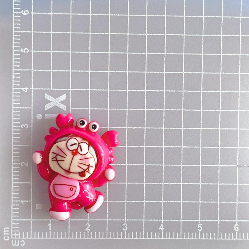 Cute Blue Cat Resin Accessories For Diy Hair Accessories And Phone Cases Cartoon Character Elements